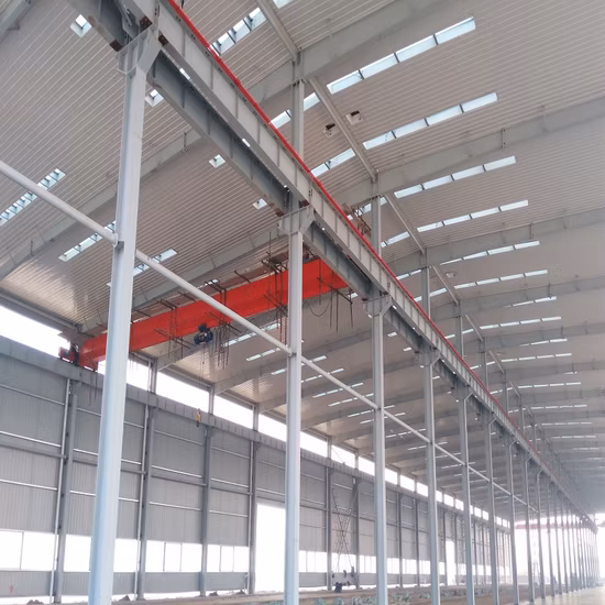 High Strength and High Seismic Resistance Fast Installation Prefabricated Steel Structure Construction