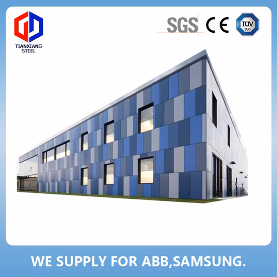 저장을 위한 조립식으로 만들어진 디자인된 강철 구조물 건물 강철 창고 강철 구조물