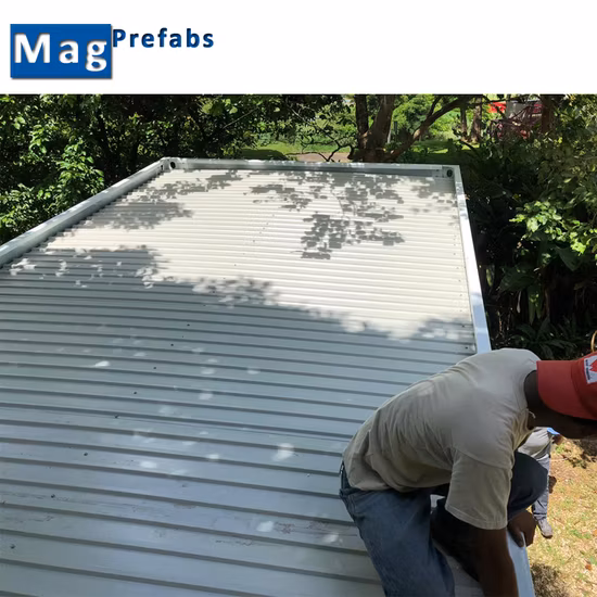 맞춤형 모바일 기숙사 호텔 빌라 모듈식 휴대용 조립식 사무실 분리형 컨테이너 하우스