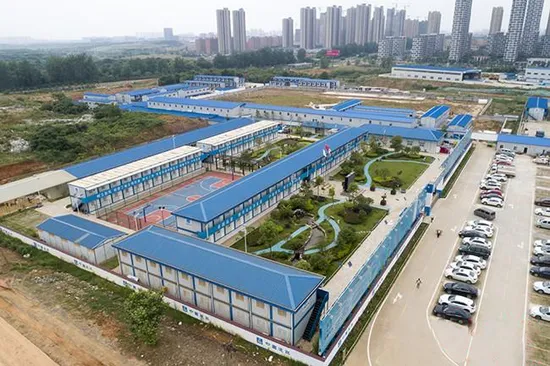 건설 현장을 위한 조립식 생활 유닛 20FT 확장형 모듈식 선적 컨테이너 하우스