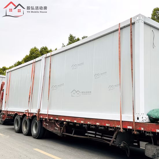 뜨거운 판매 조립식 주택 분리형 컨테이너 철골 구조 샌드위치 패널 컨테이너 홈